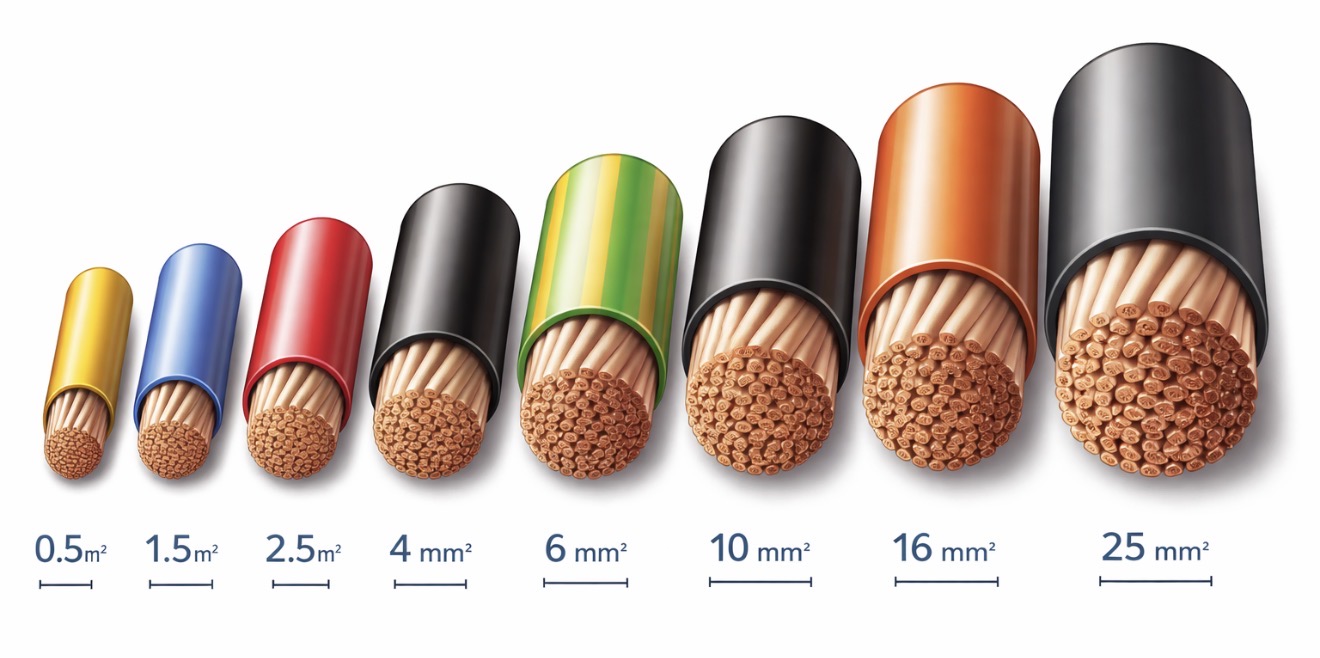 Дамжуулагчийн хөндлөн огтлолын талбай